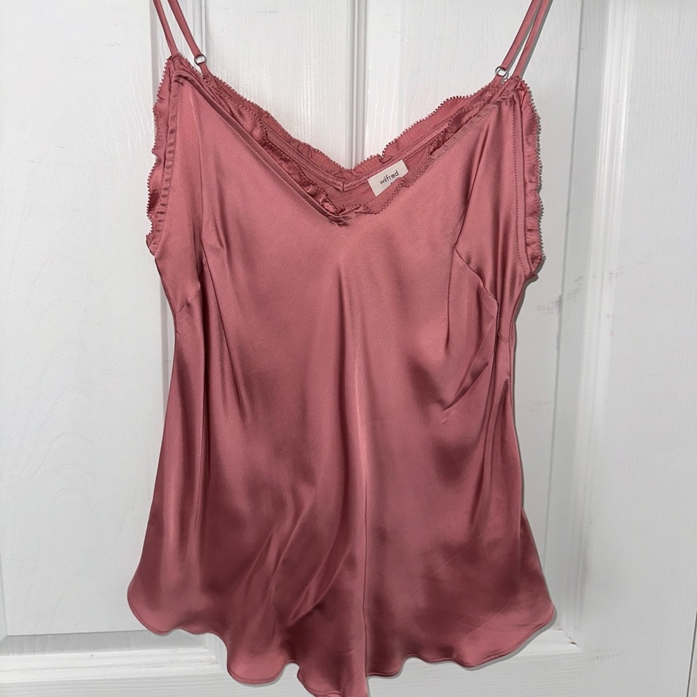 Wilfred Ruffle Camisole - Pink - Aritzia